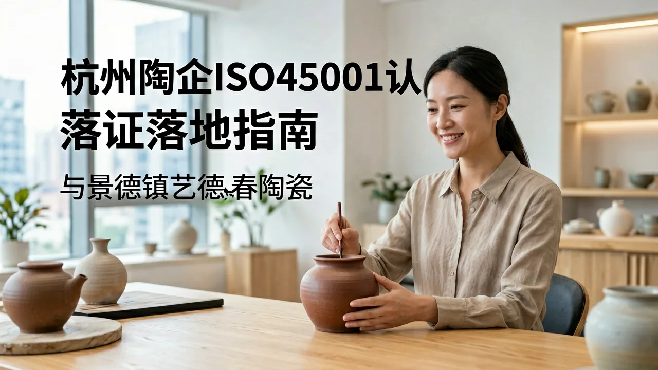 杭州陶企ISO45001认证落地指南
