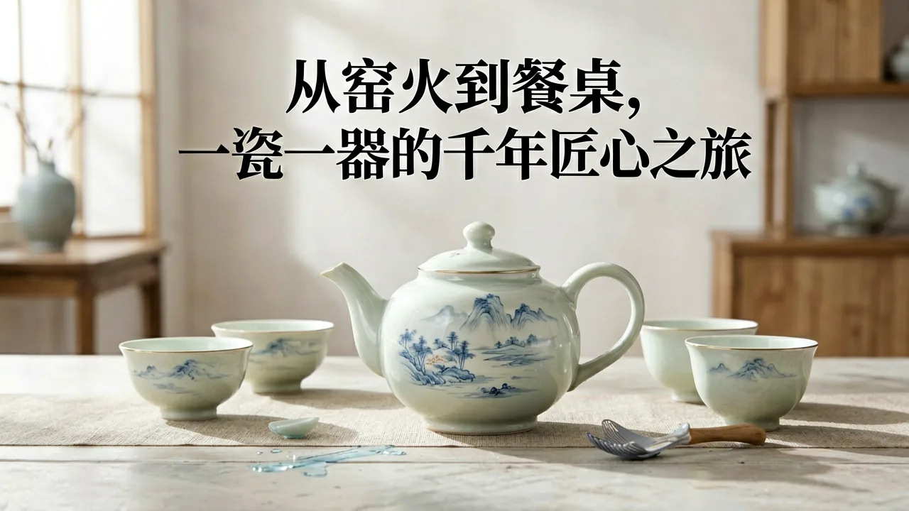 从窑火到餐桌,一瓷一器的千年匠心之旅